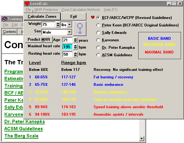 CalorieKing - Target Heart Rate Zone.