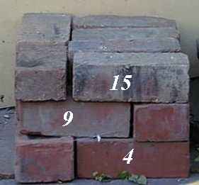 Photograph of a pile of bricks by Jones the Artist/Photographer
